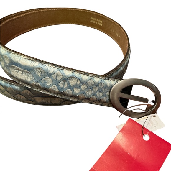 Marco Vidale skin belt made in Italy?????? main image 6